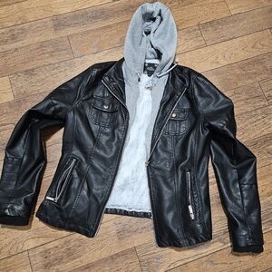 Women's leather jacket